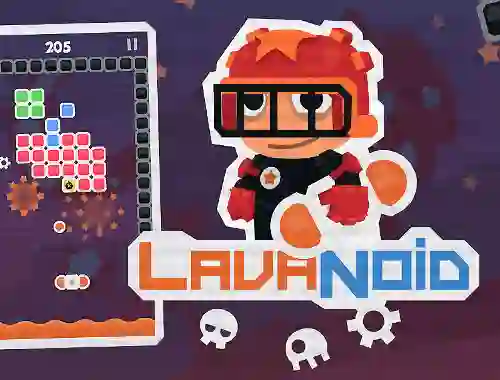 لعبة LavaNoid على الانترنت