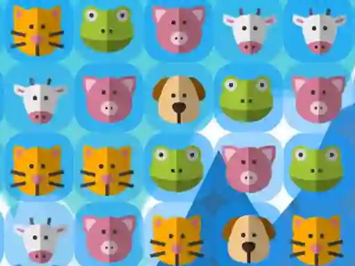 لعبة Animal Kingdom Match 3 على الانترنت