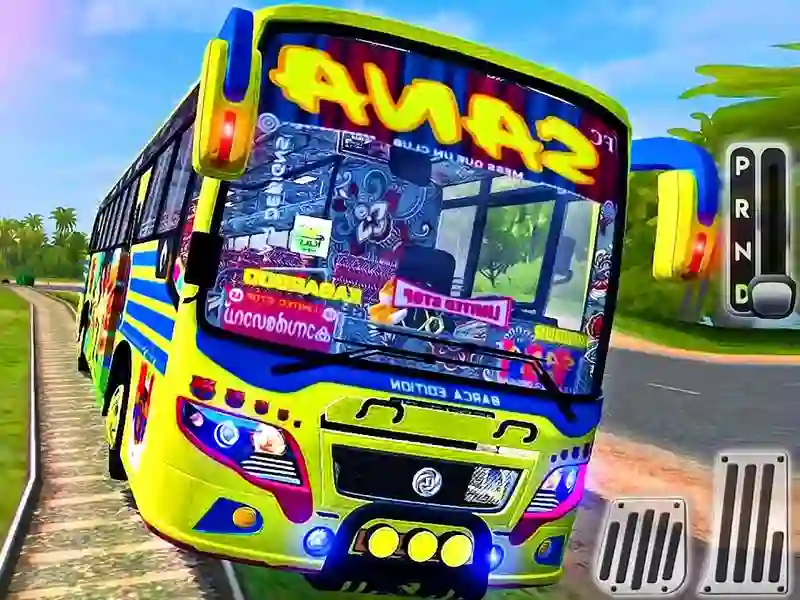 لعبة Indian Uphill Bus Simulator على الانترنت