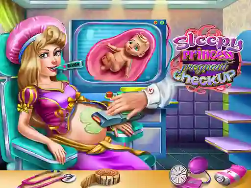 لعبة Sleepy Princess Pregnant Check Up على الانترنت