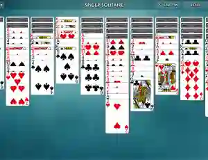 لعبة Spider Solitaire على الانترنت