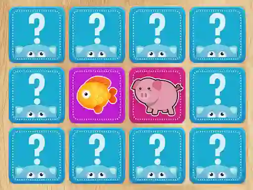 لعبة Find A Pair Animals على الانترنت