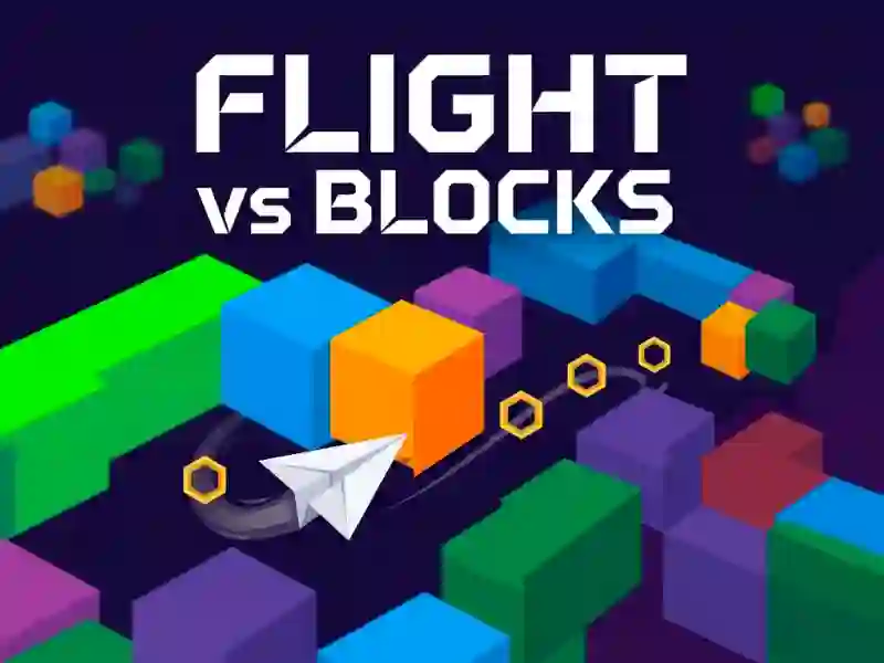 لعبة Flight vs Blocks على الانترنت