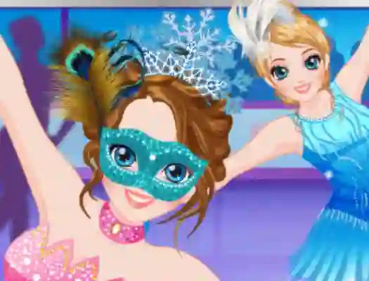 لعبة Ice Skater Princess Dressup على الانترنت