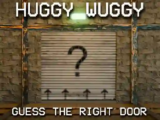 لعبة Huggy Wuggy Guess the right door على الانترنت