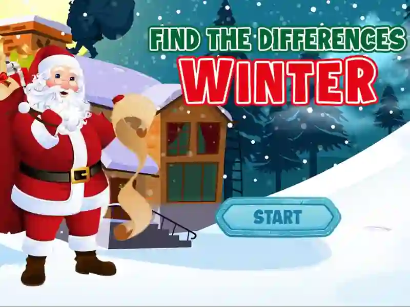 لعبة Find The Differences Winter على الانترنت