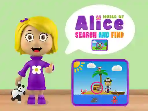 لعبة World of Alice Search and Find على الانترنت