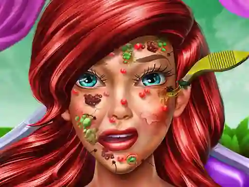 لعبة Princess Mermaid Skin Doctor على الانترنت