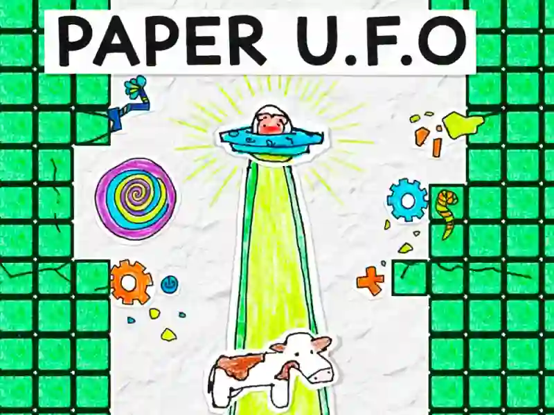 لعبة Paper U.F.O. على الانترنت