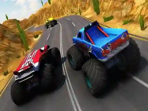 لعبة Xtreme Monster Truck & Offroad Fun على الانترنت