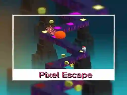 لعبة Pixel Escape على الانترنت
