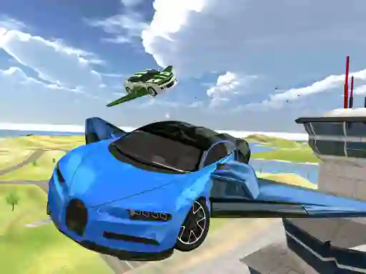 لعبة Ultimate Flying Car 3d على الانترنت