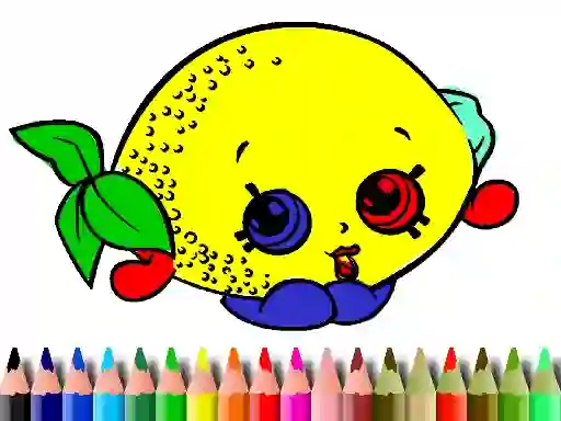 لعبة Back To School: Fruits Coloring Book على الانترنت