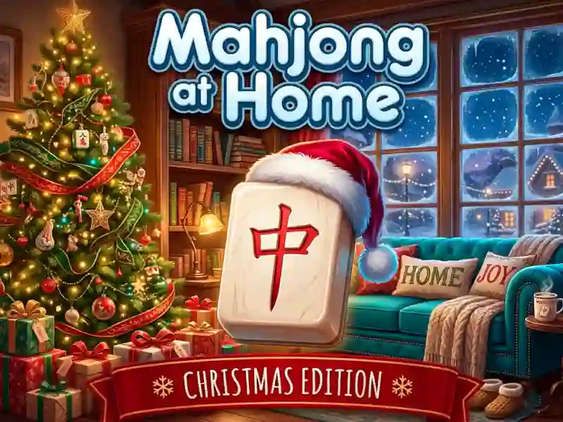 لعبة Mahjong At Home Xmas Edition على الانترنت