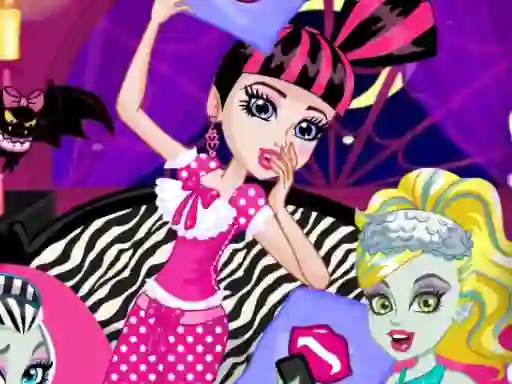 لعبة Monster Slumber Party Funny Faces على الانترنت