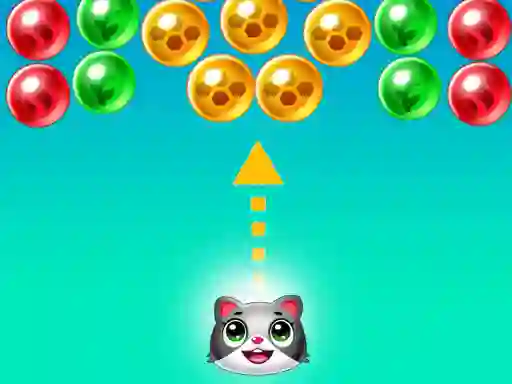 لعبة Save the cats Bubble shooter على الانترنت