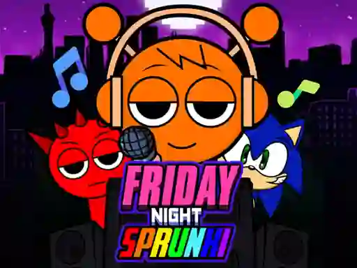 لعبة Friday Night Sprunki على الانترنت