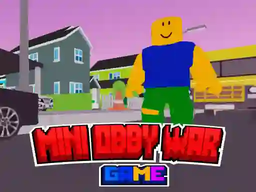 لعبة Mini Obby War Game على الانترنت