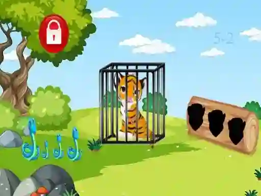 لعبة Rescue the Tiger Cub على الانترنت