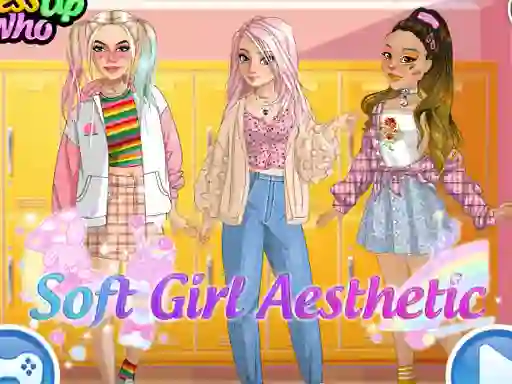 لعبة Soft Girl Aesthetic على الانترنت