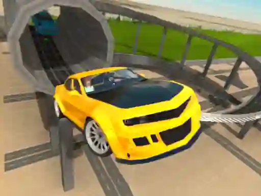 لعبة Car Driving Stunt Game 3d على الانترنت