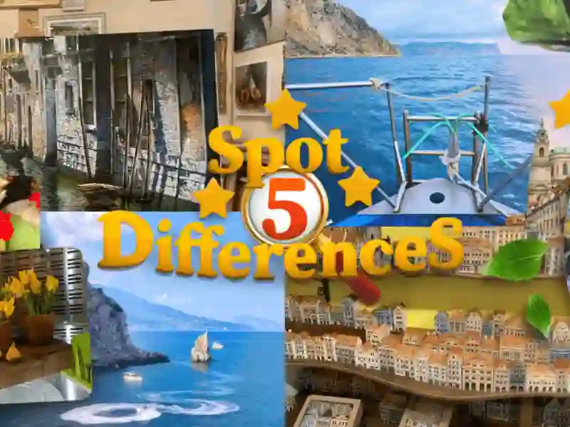 لعبة Spot 5 Differences Camping على الانترنت