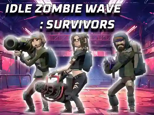 لعبة Idle Zombie Wave: survivors على الانترنت