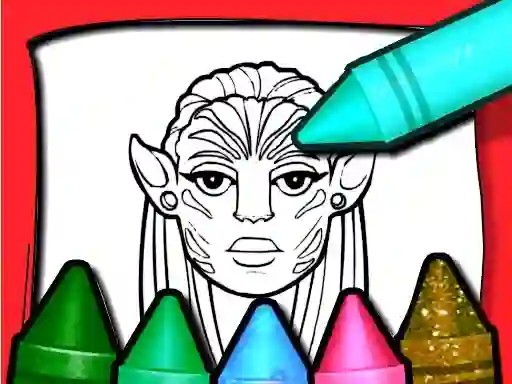 لعبة Avatar Coloring Book على الانترنت