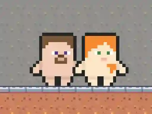 لعبة Pixi Steve Alex Herobrine على الانترنت
