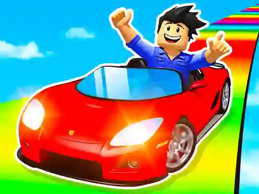 لعبة Epic Car Stunt Race Obby على الانترنت