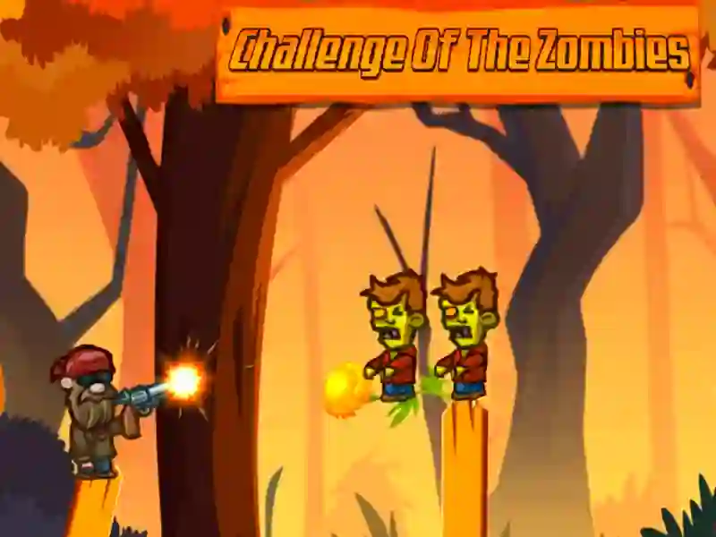 لعبة Challenge the zombies على الانترنت
