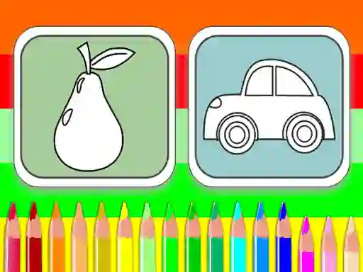 لعبة Fun Coloring Book على الانترنت