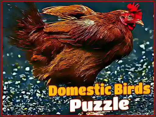 لعبة Domestic Birds Puzzle على الانترنت