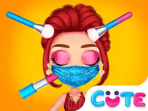 لعبة My Quarantine Glam Look على الانترنت