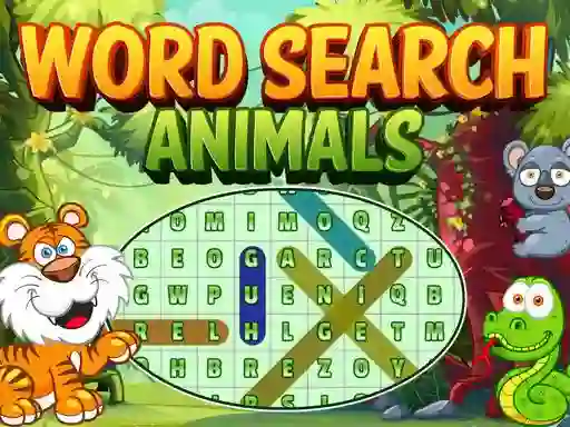 لعبة Word Search Animals على الانترنت