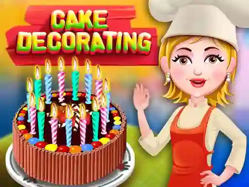 لعبة Cake decorating على الانترنت