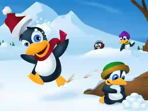 لعبة Cute Penguin Slide على الانترنت