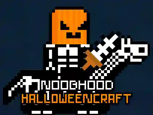 لعبة NoobHood HalloweenCraft على الانترنت