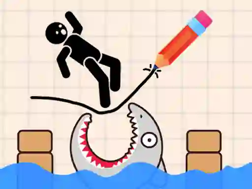 لعبة Draw and Save Stickman على الانترنت