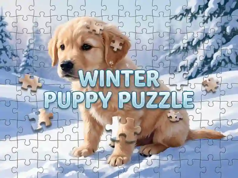 لعبة Winter Pets Puzzle على الانترنت