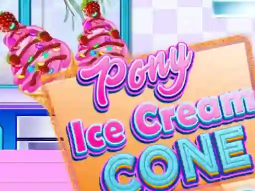 لعبة Pony Ice Cream Cone على الانترنت