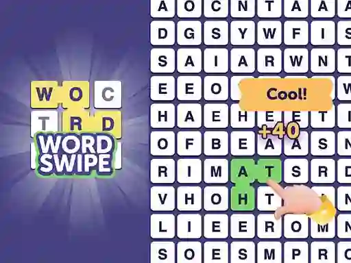 لعبة Word Swipe على الانترنت