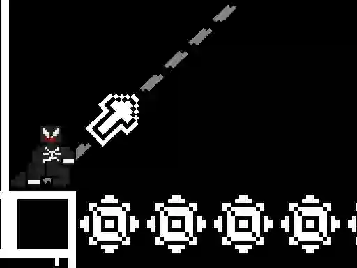 لعبة 8bit Black Ropeman على الانترنت