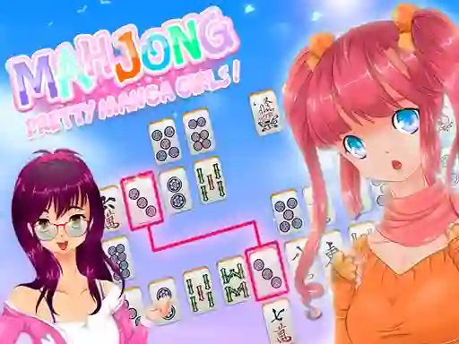 لعبة Mahjong Pretty Manga Girls على الانترنت