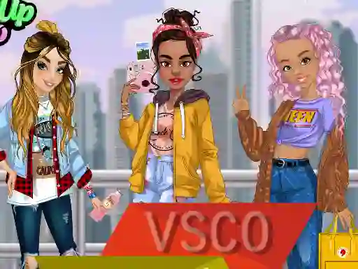 لعبة VSCO Girl Fashion على الانترنت