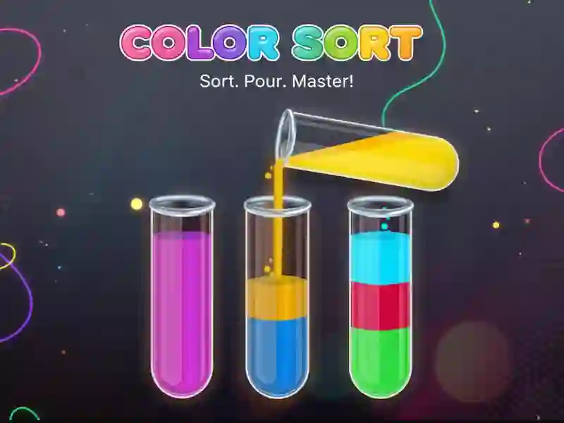 لعبة Color Sort على الانترنت