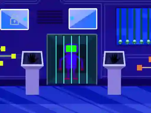 لعبة Robot Escape على الانترنت