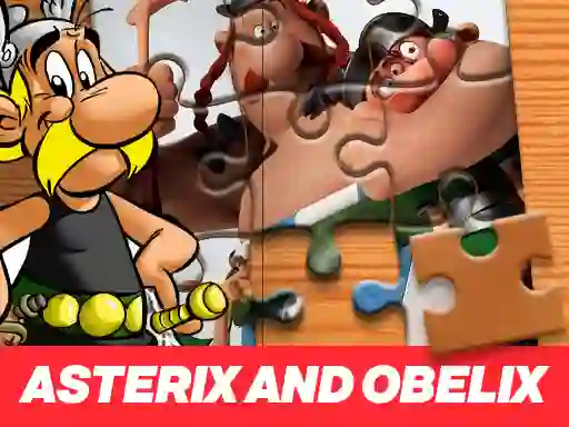 لعبة Asterix and Obelix Jigsaw Puzzle على الانترنت