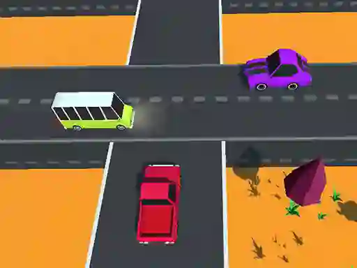 لعبة Highway Cross Crazzy Traffic على الانترنت