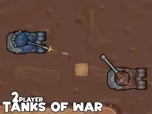 لعبة 2Player Tanks of War على الانترنت